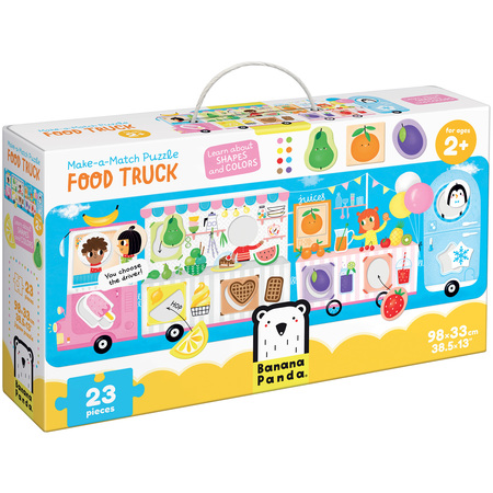 BANANA PANDA Make-a-Match Puzzle Food Truck 49045